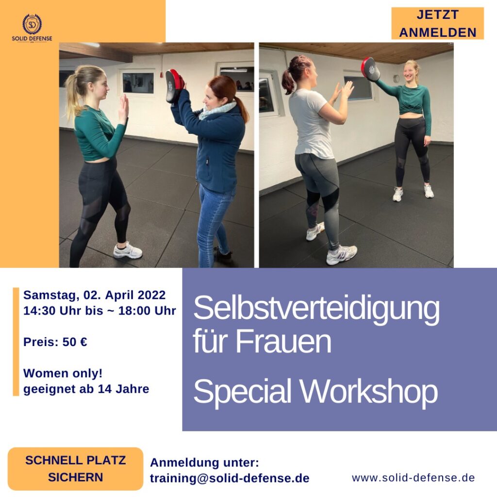 Selbstverteidigung für Frauen Heidelberg Solid Defense