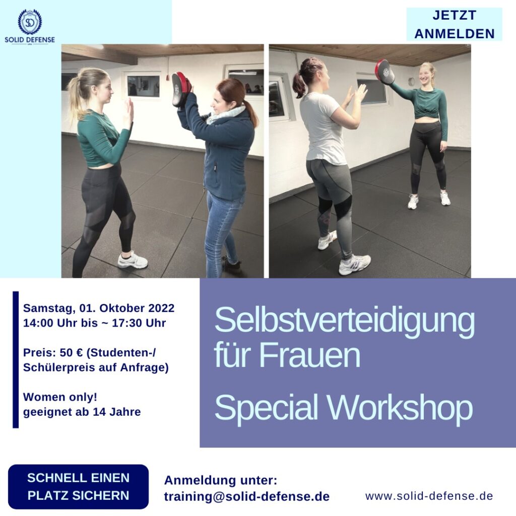 Selbstvertreifigung für Frauen Solid Defense Heidelberg