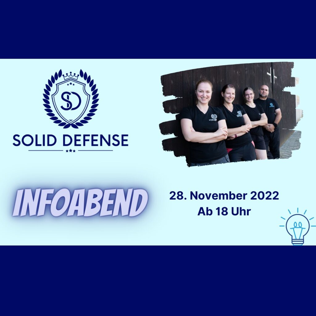 Solid Defense Infoabend Selbstverteidigung Heidelberg
