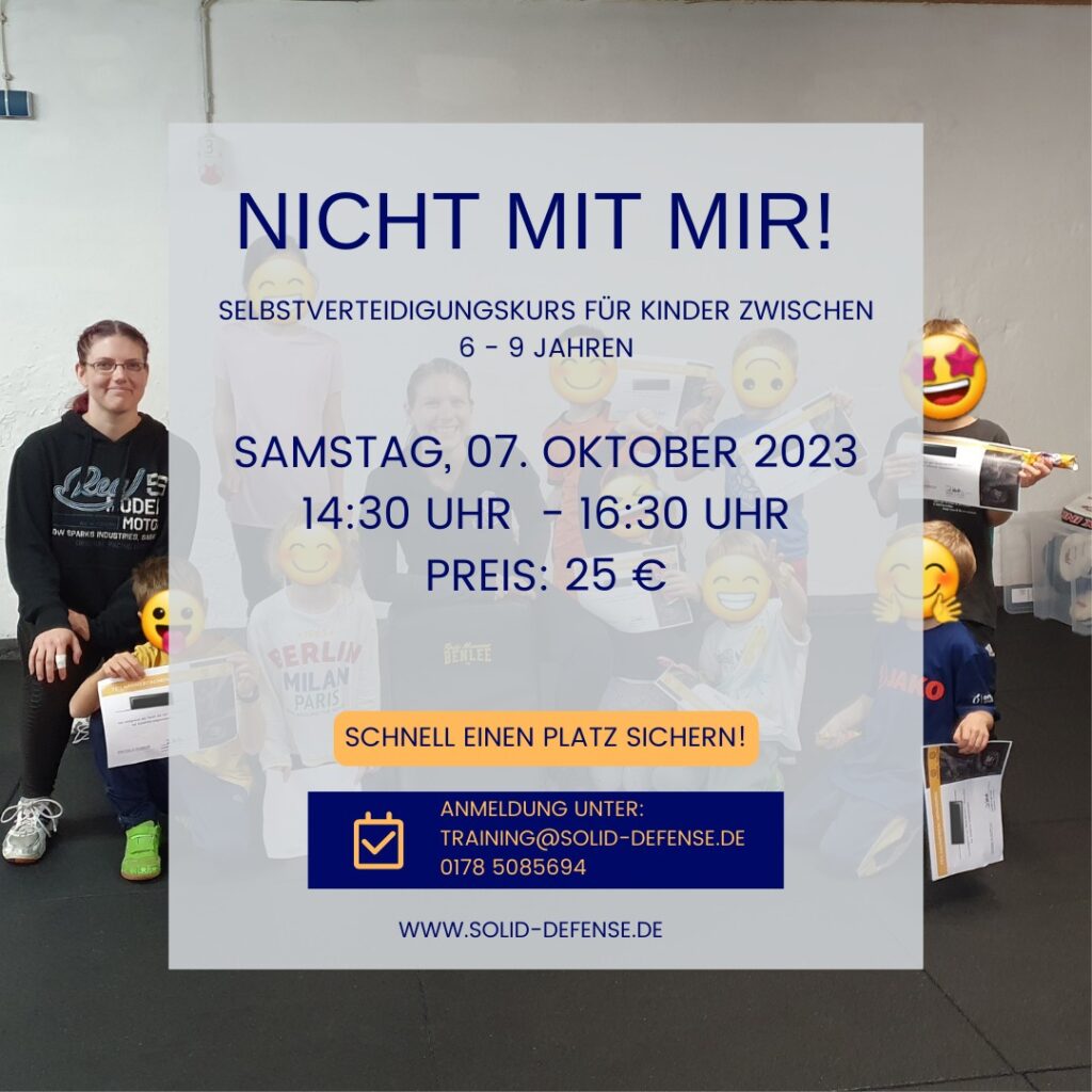 Kidz Workshop nicht. mit mir